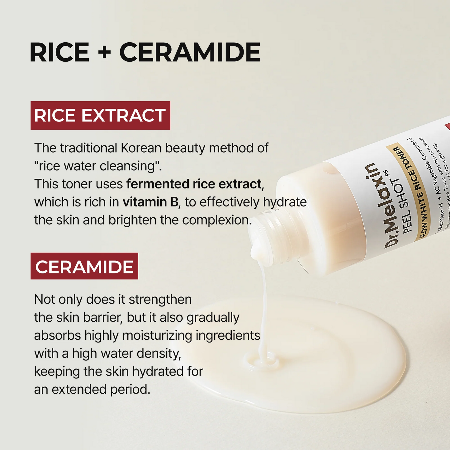 [Dr.melaxin Official]Peel Shot Glow Rice Line