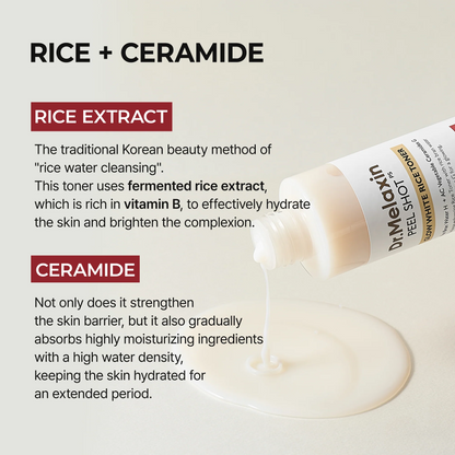 [Dr.melaxin Official]Peel Shot Glow Rice Line