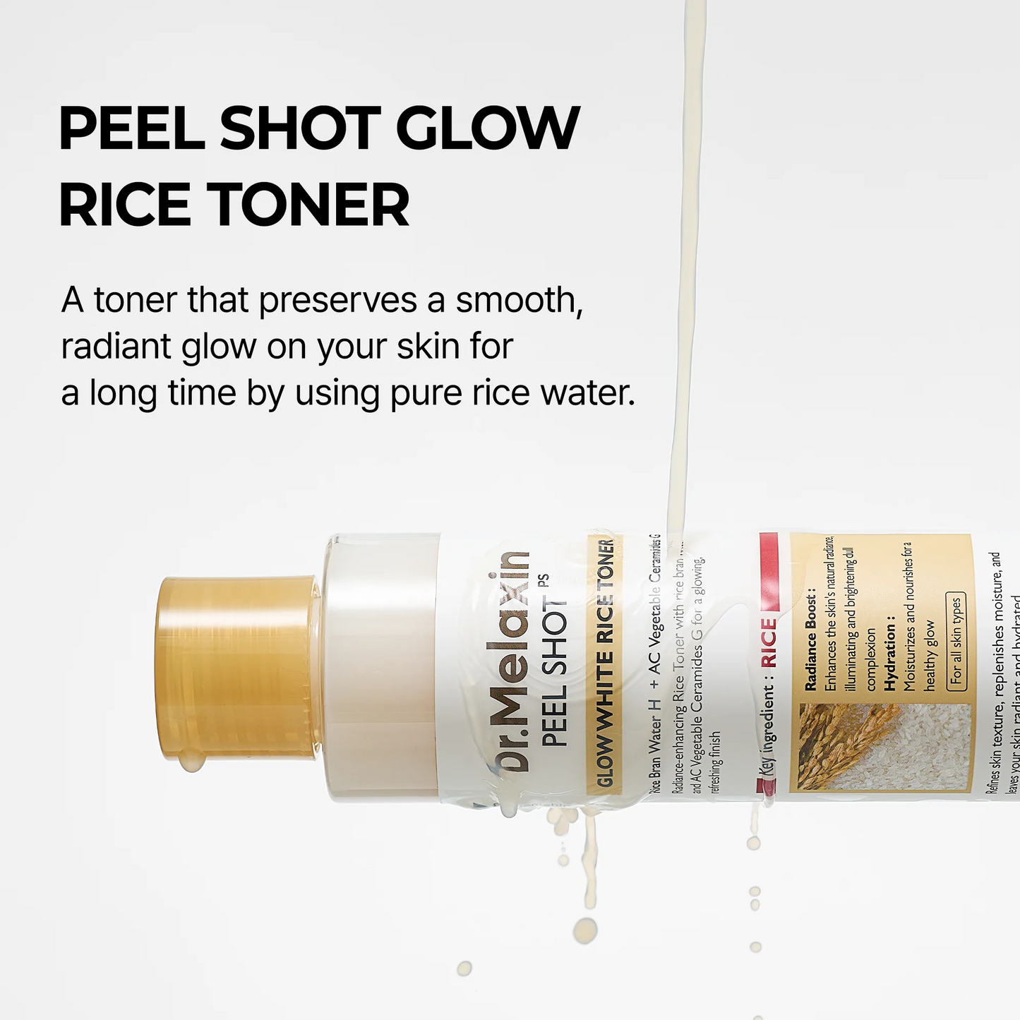 [Dr.melaxin Official]Peel Shot Glow Rice Line