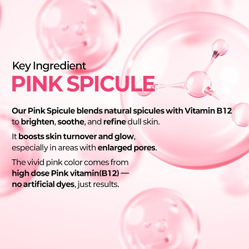 [Dr.Melaxin Official Shop]Lumi Pore & Spot Care Duo | Shrinks Pores & Fades Blemish Marks | Cyano Pink Spicule Serum + Picotonic Shot Ampoule